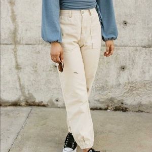 Rylan Boutique Tan Joggers